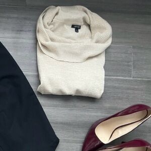 Apt 9 Gold Cowl Neck Sweater -XL